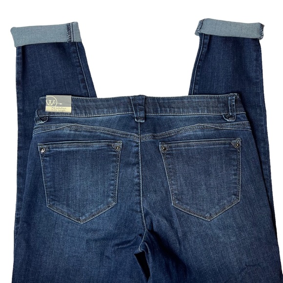 Wit & Wisdom Jeans Dark Navy Ankle Length Jeans - Picture 6 of 14